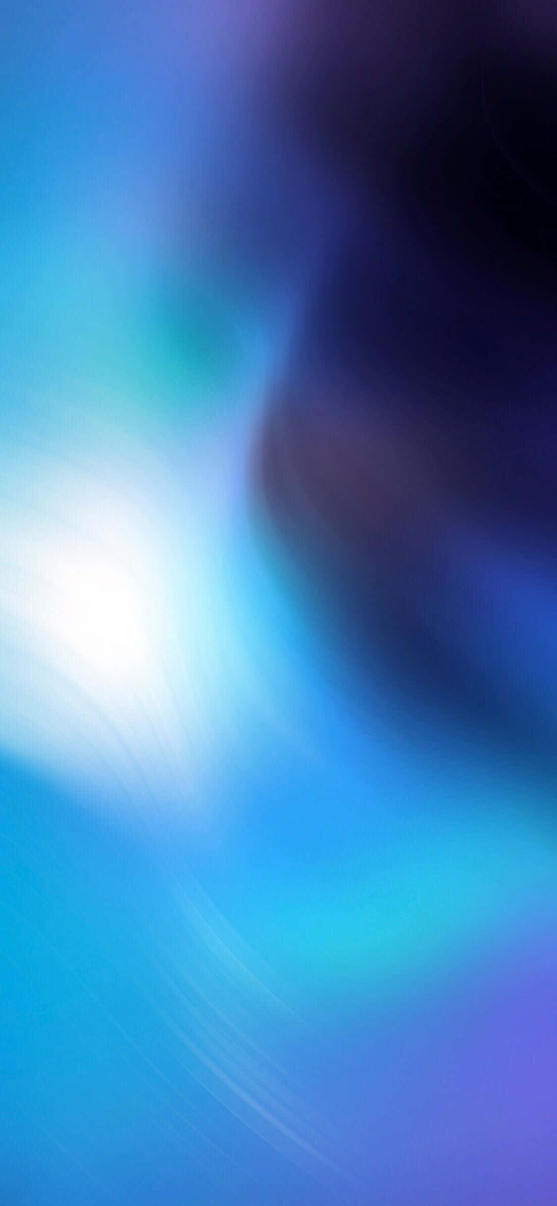 清涼藍色抽象iPhone 壁紙