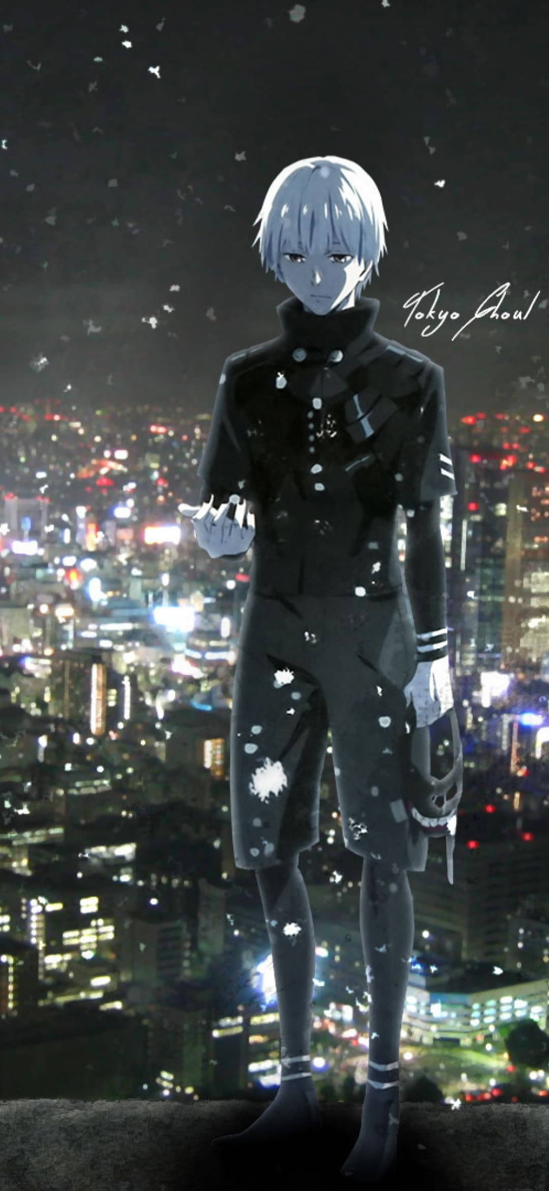 金木面具脫下東京喰種iPhone背景 壁紙