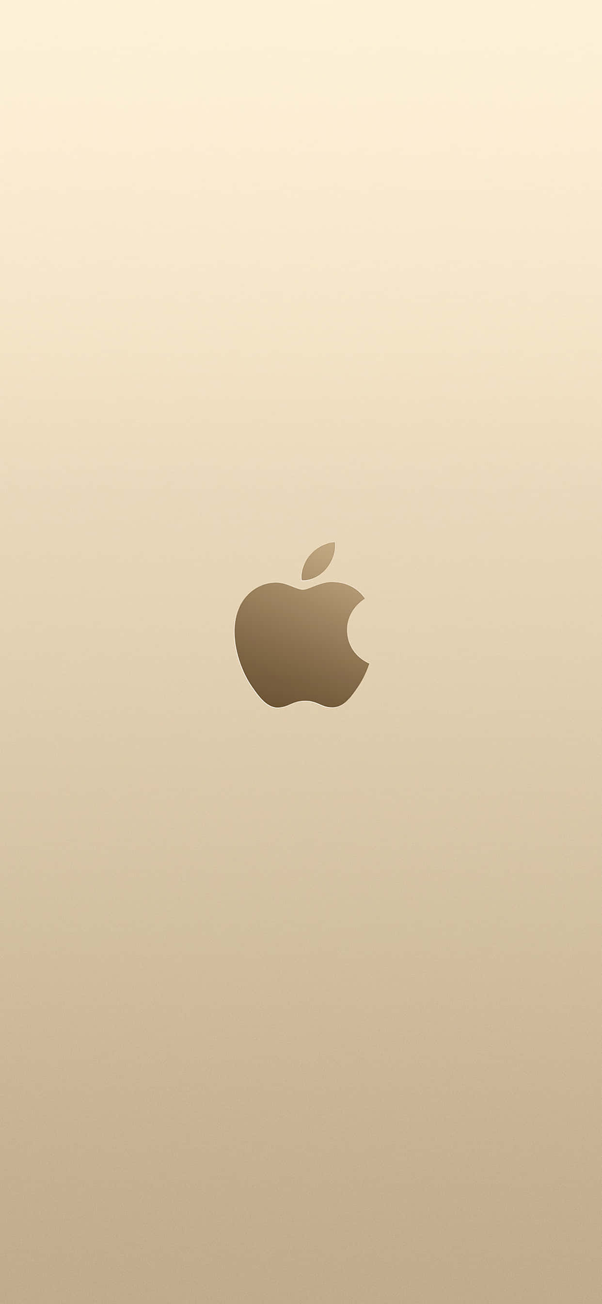 金色背景的iPhone标志 壁紙