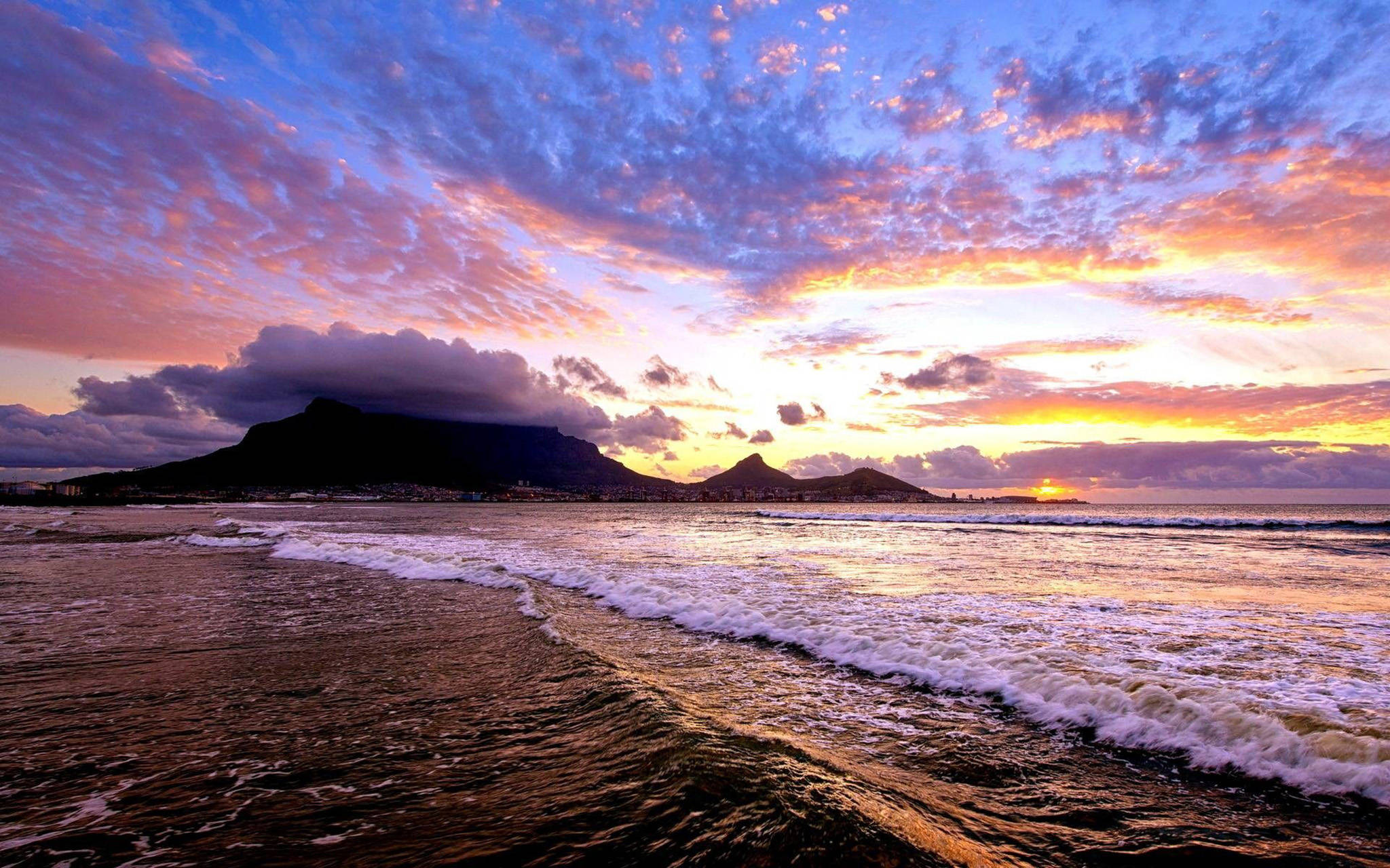 開普敦壯闊海景 壁紙