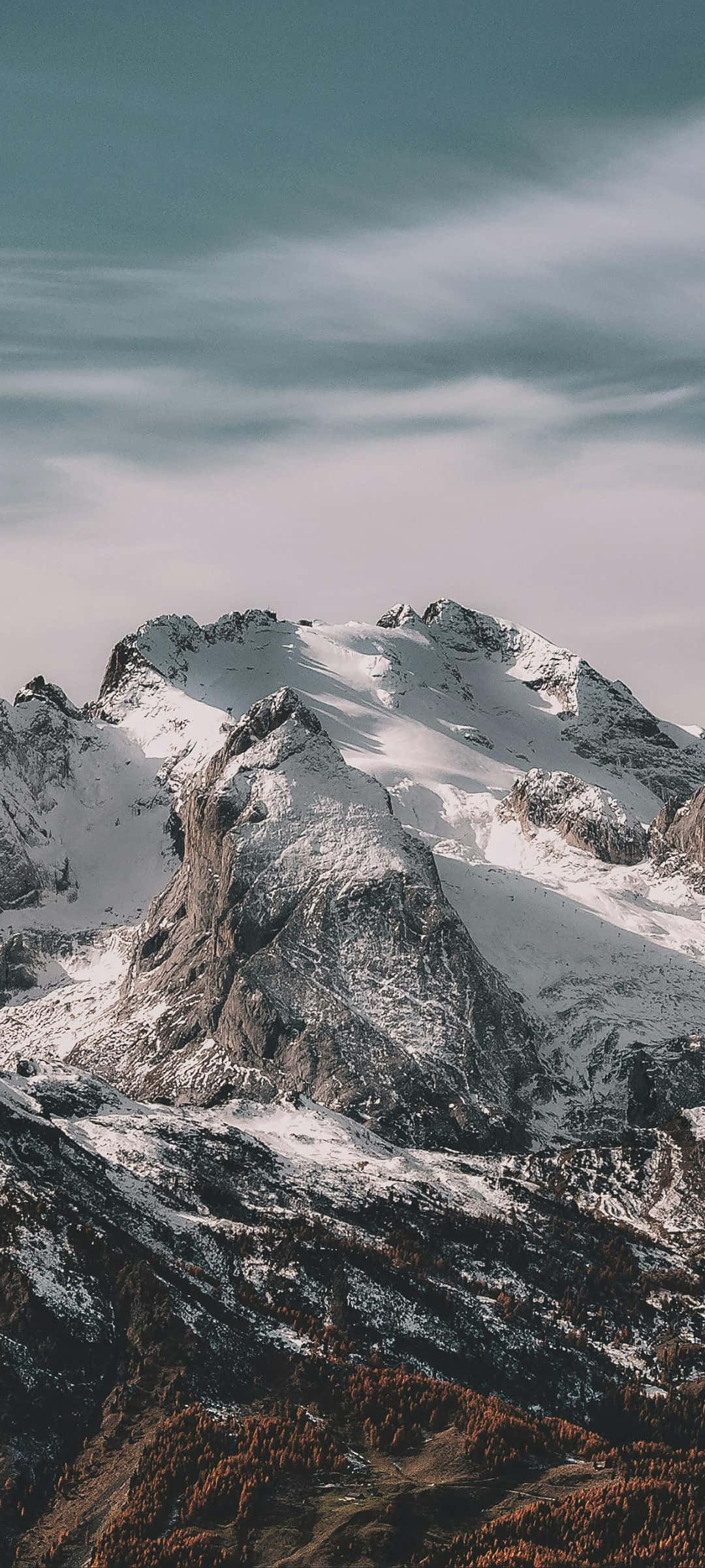 雄偉雪峰 壁紙