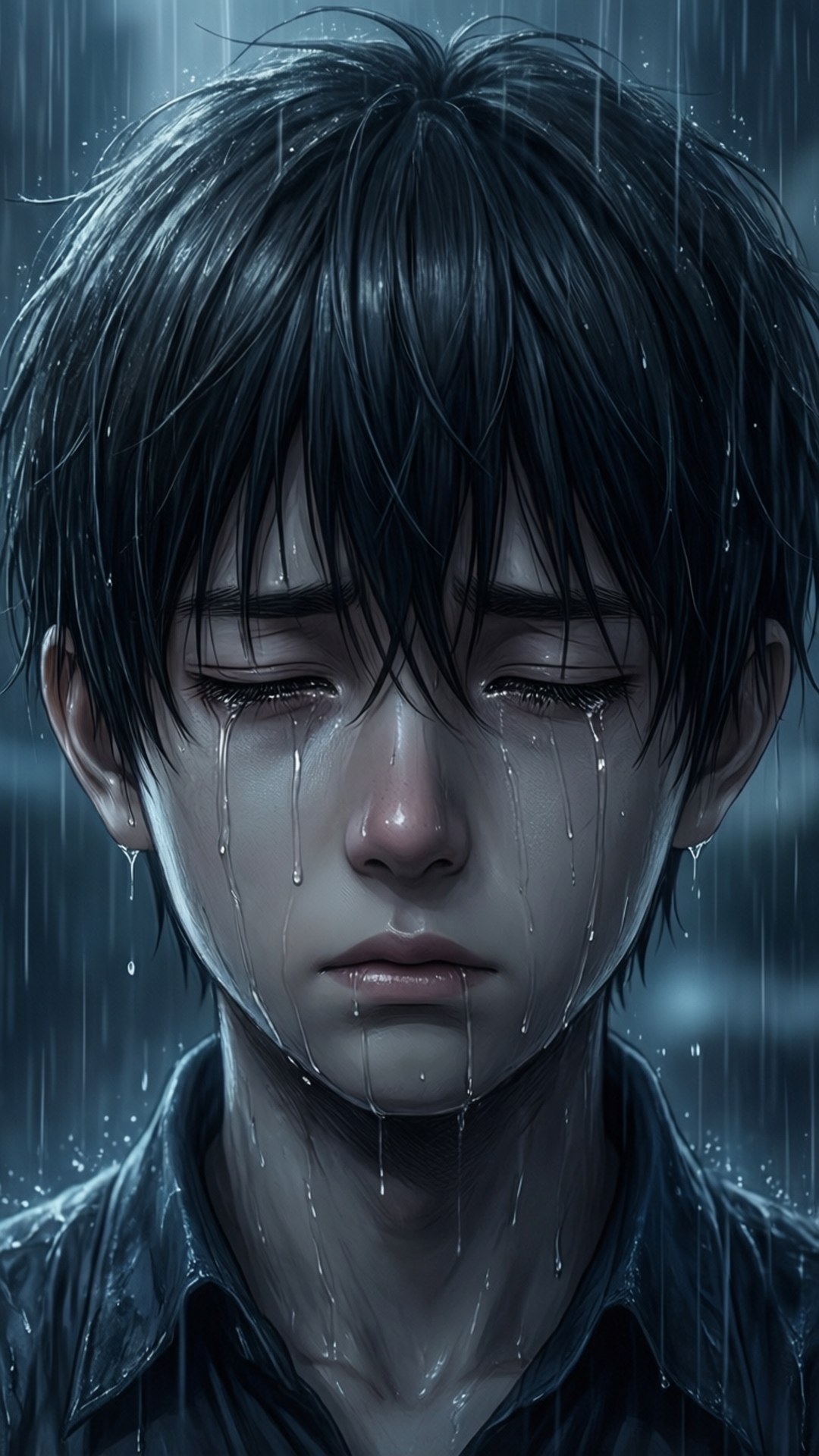 雨中淚 壁紙