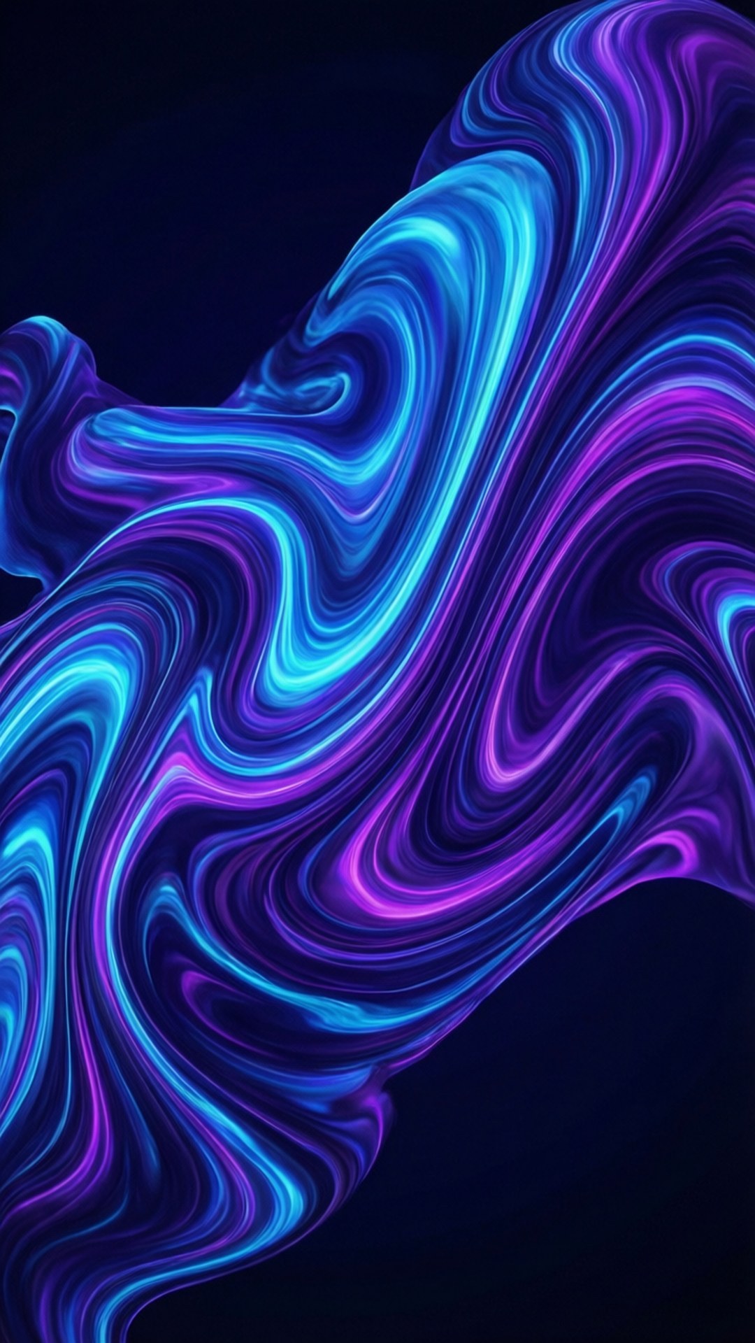 霓虹流涡 壁紙