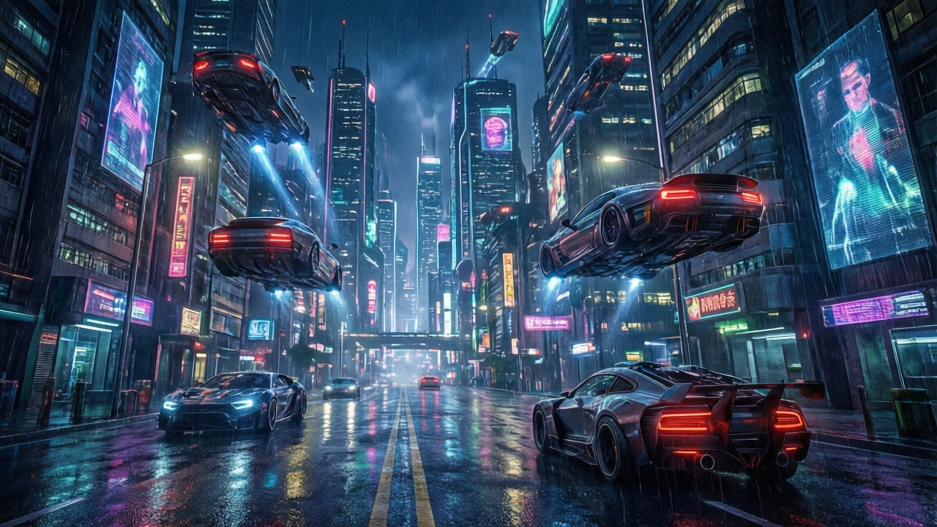 霓虹都市 壁紙