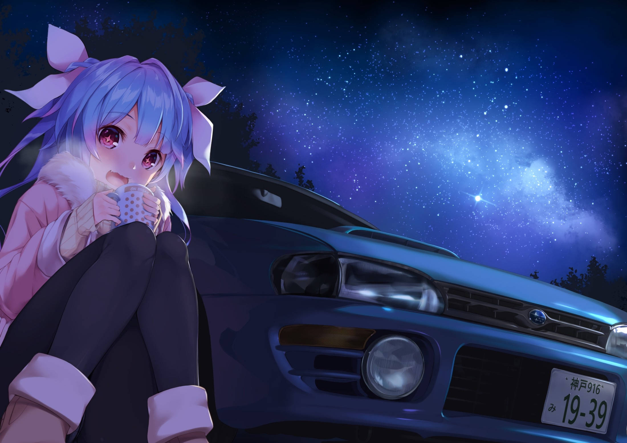霸氣動漫賽車 - Impreza 全盛風采 壁紙