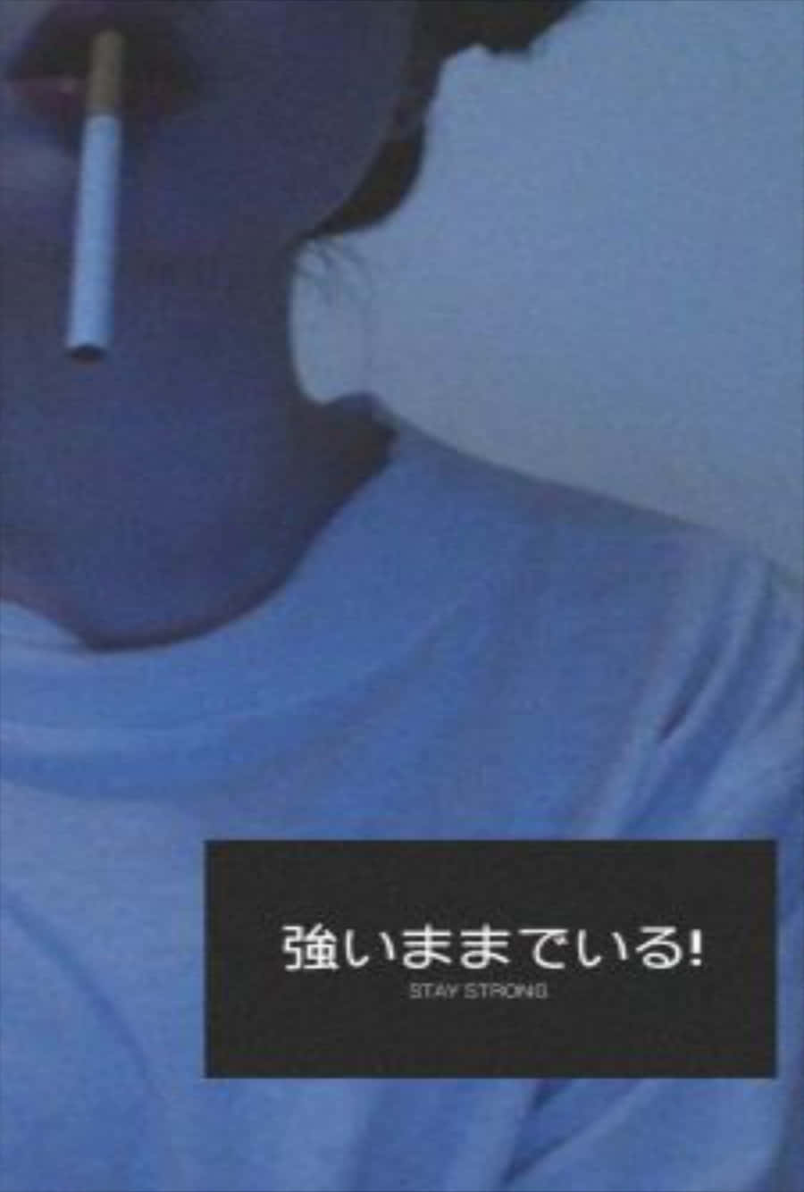 頹廢香煙女孩 Tumblr 美學 壁紙