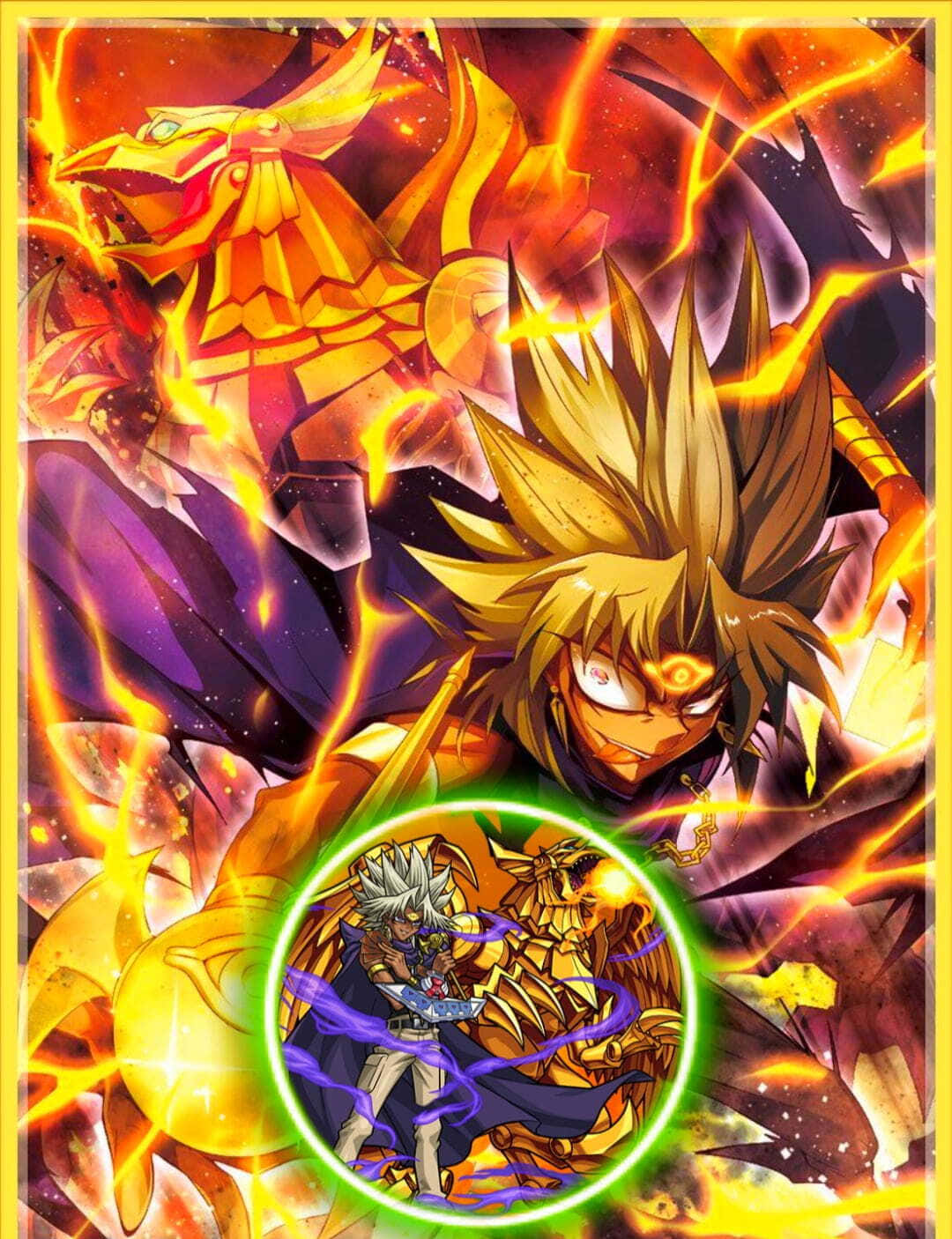 馬利克·伊修塔爾手持千年神器 壁紙