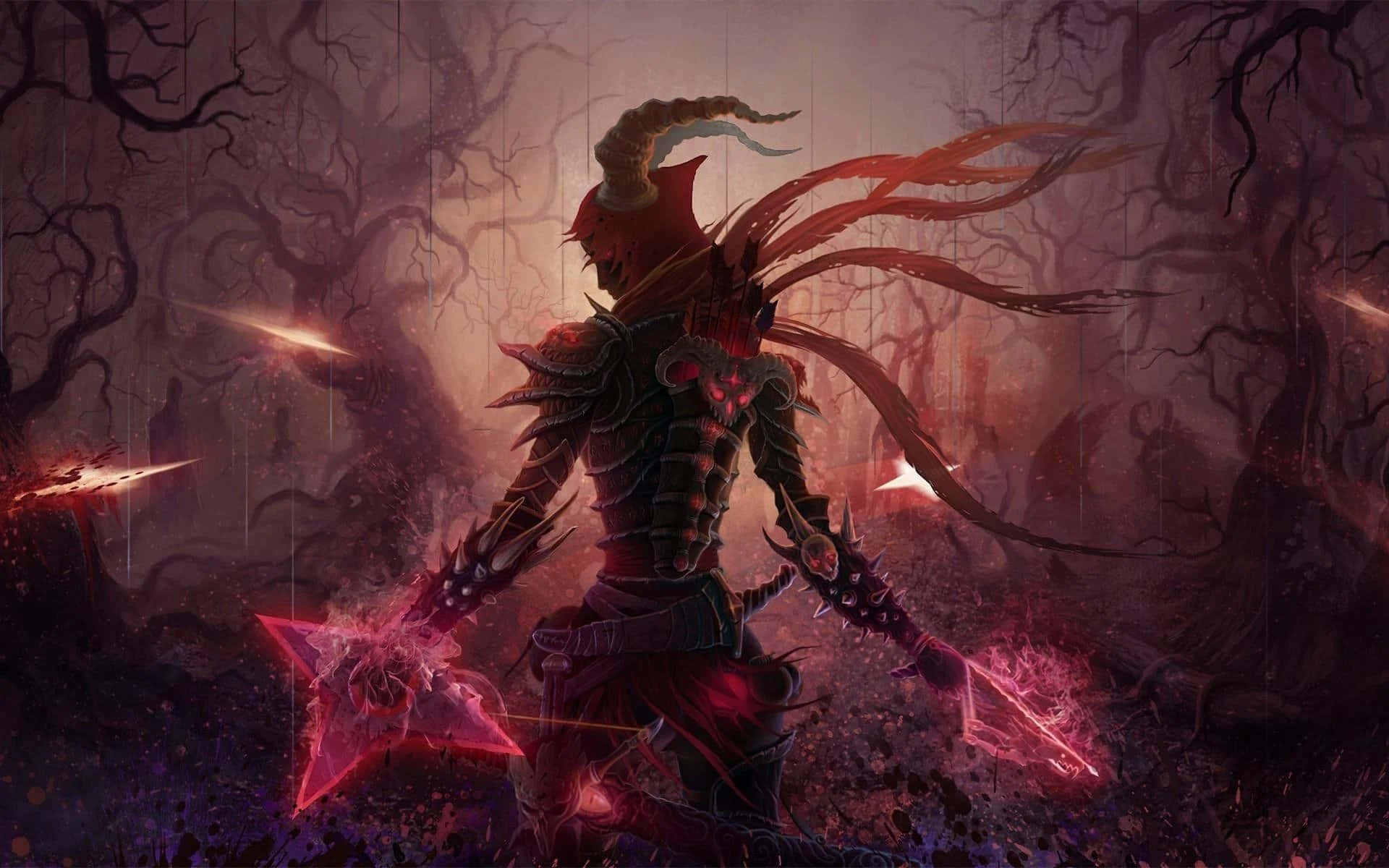 駭人卻迷人的惡魔 壁紙