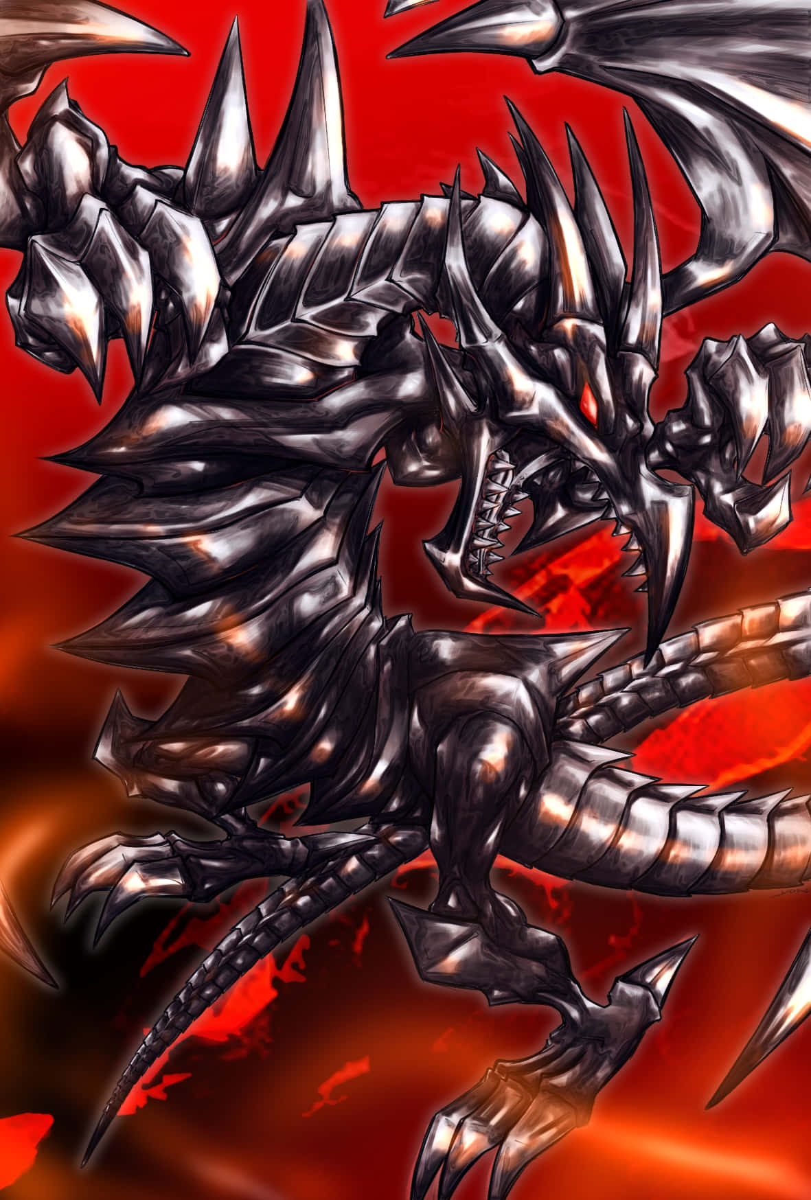 驚豔的《遊戲王》巨龍展現力量 壁紙