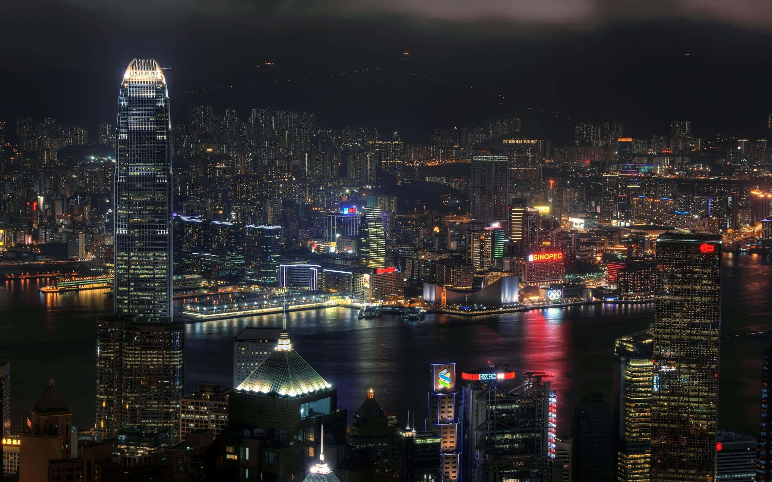 體驗暗夜城市之美 壁紙