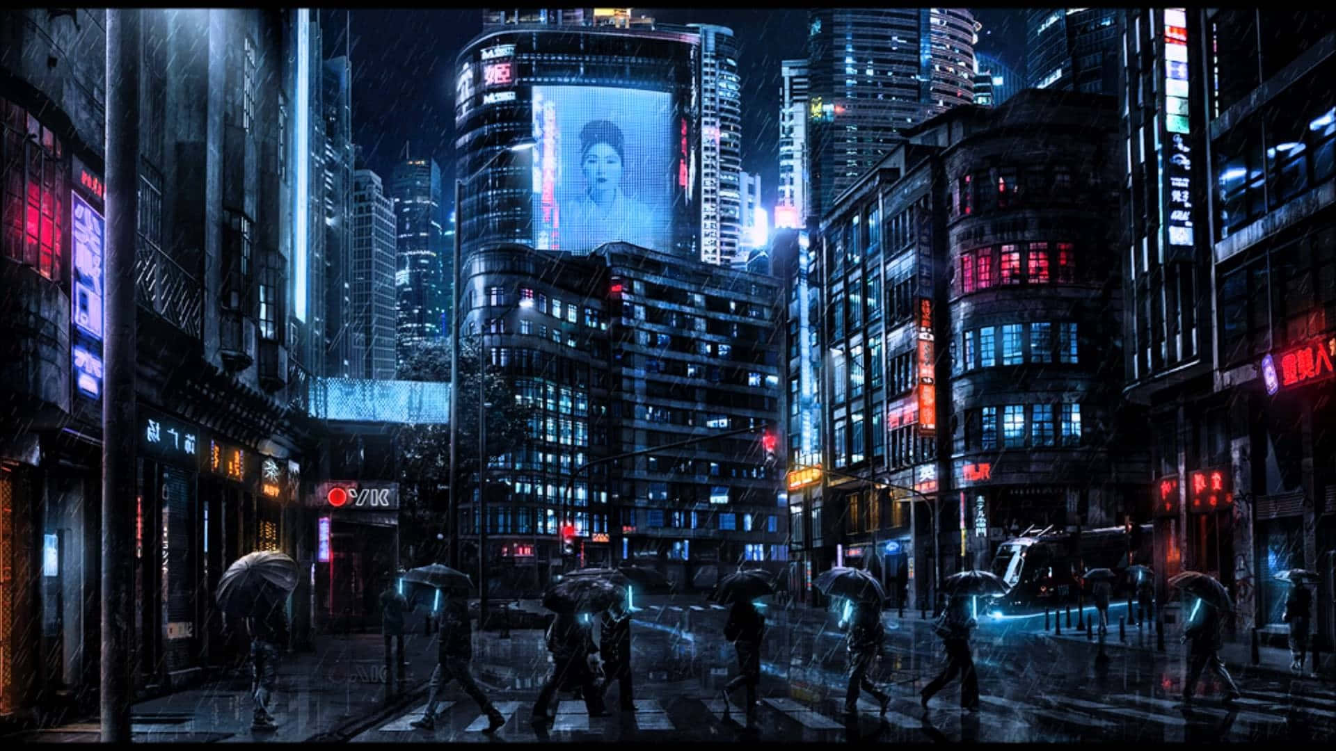 體驗黑暗城市的混沌世界 壁紙