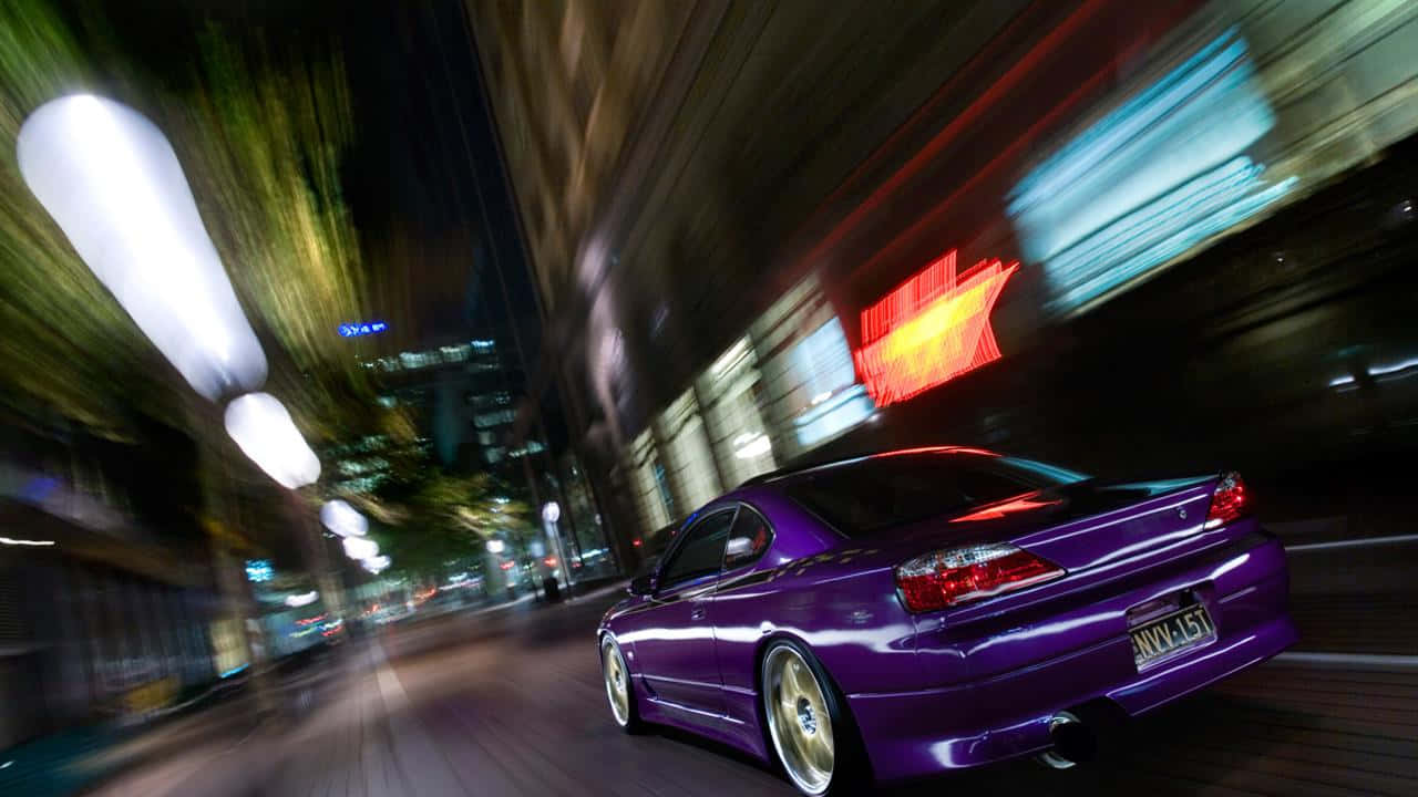 高強度夜街賽車 壁紙