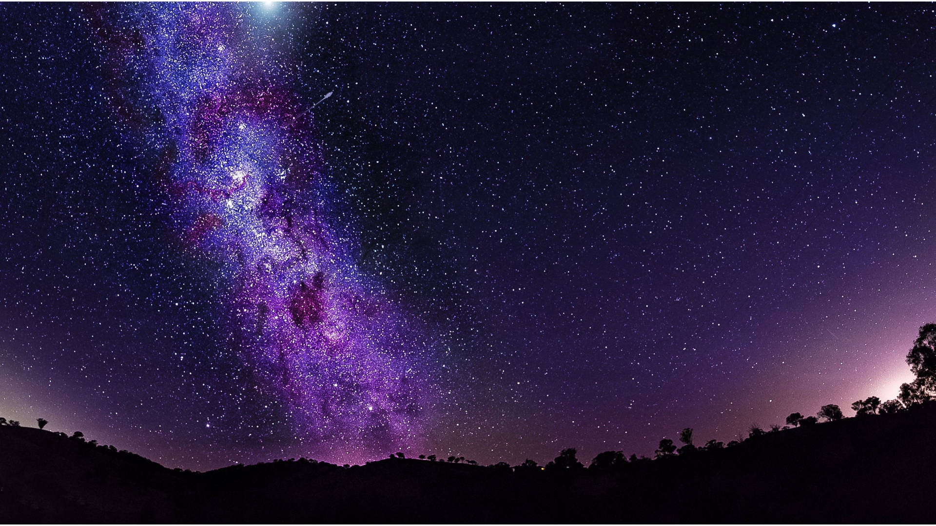 高解析星空景觀