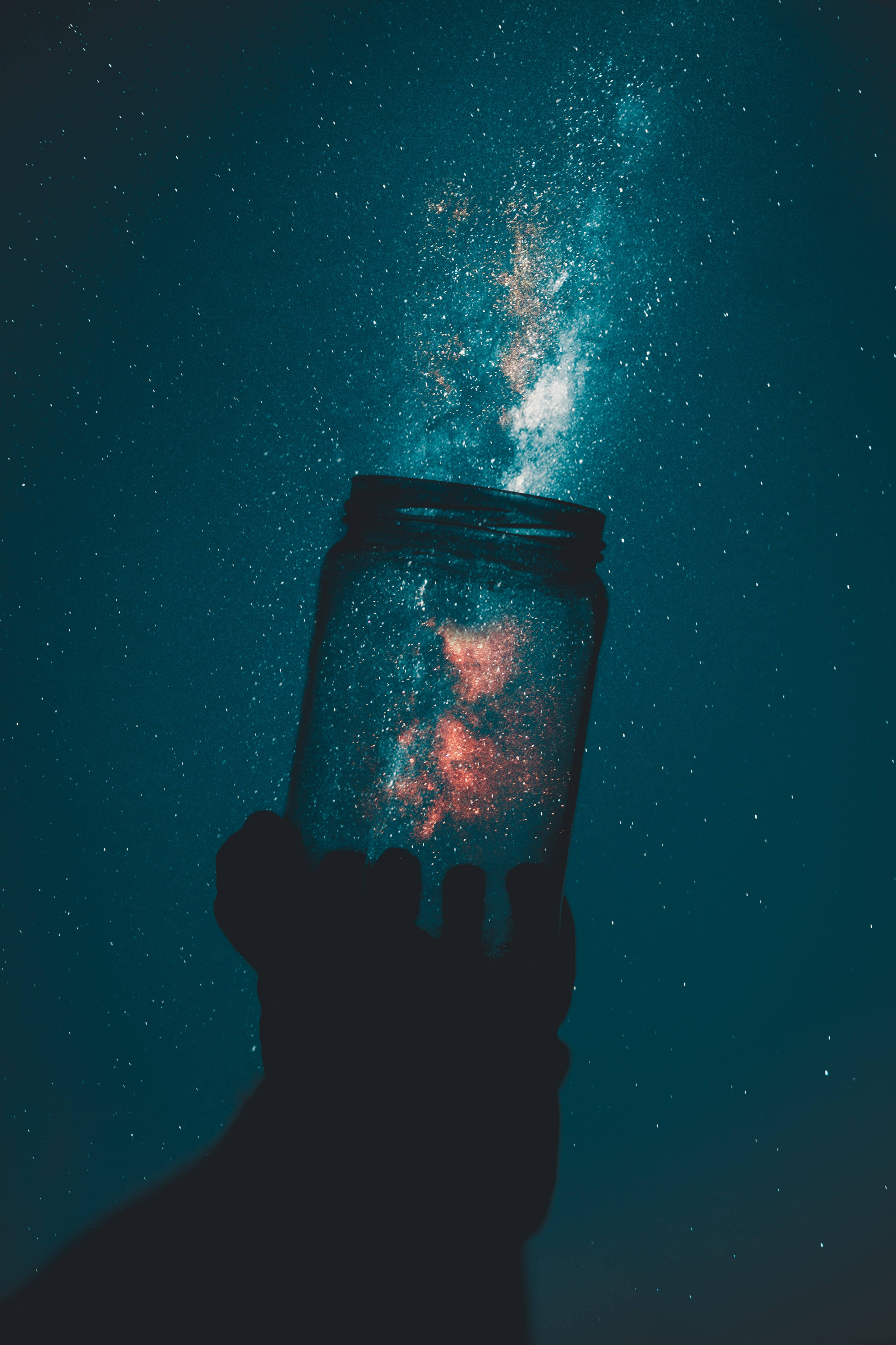 高解析星空银河罐 壁紙