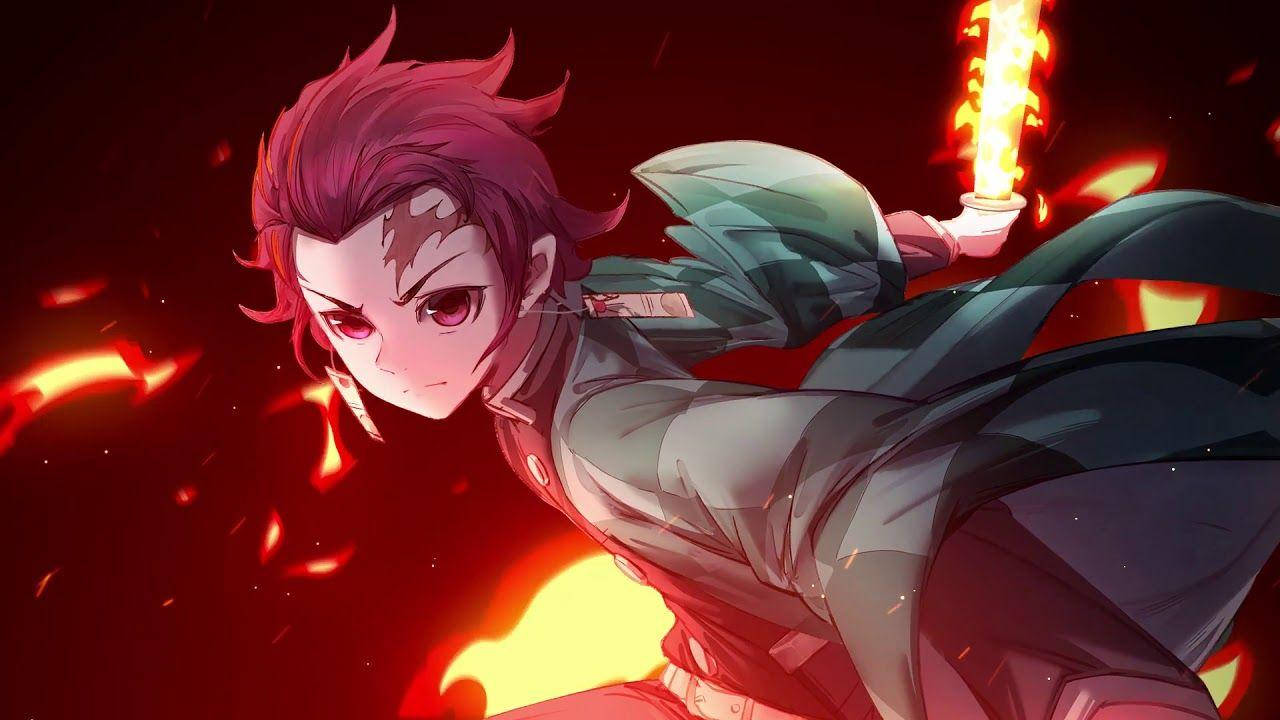 鬼滅之刃 炭治郎 火之神 壁紙