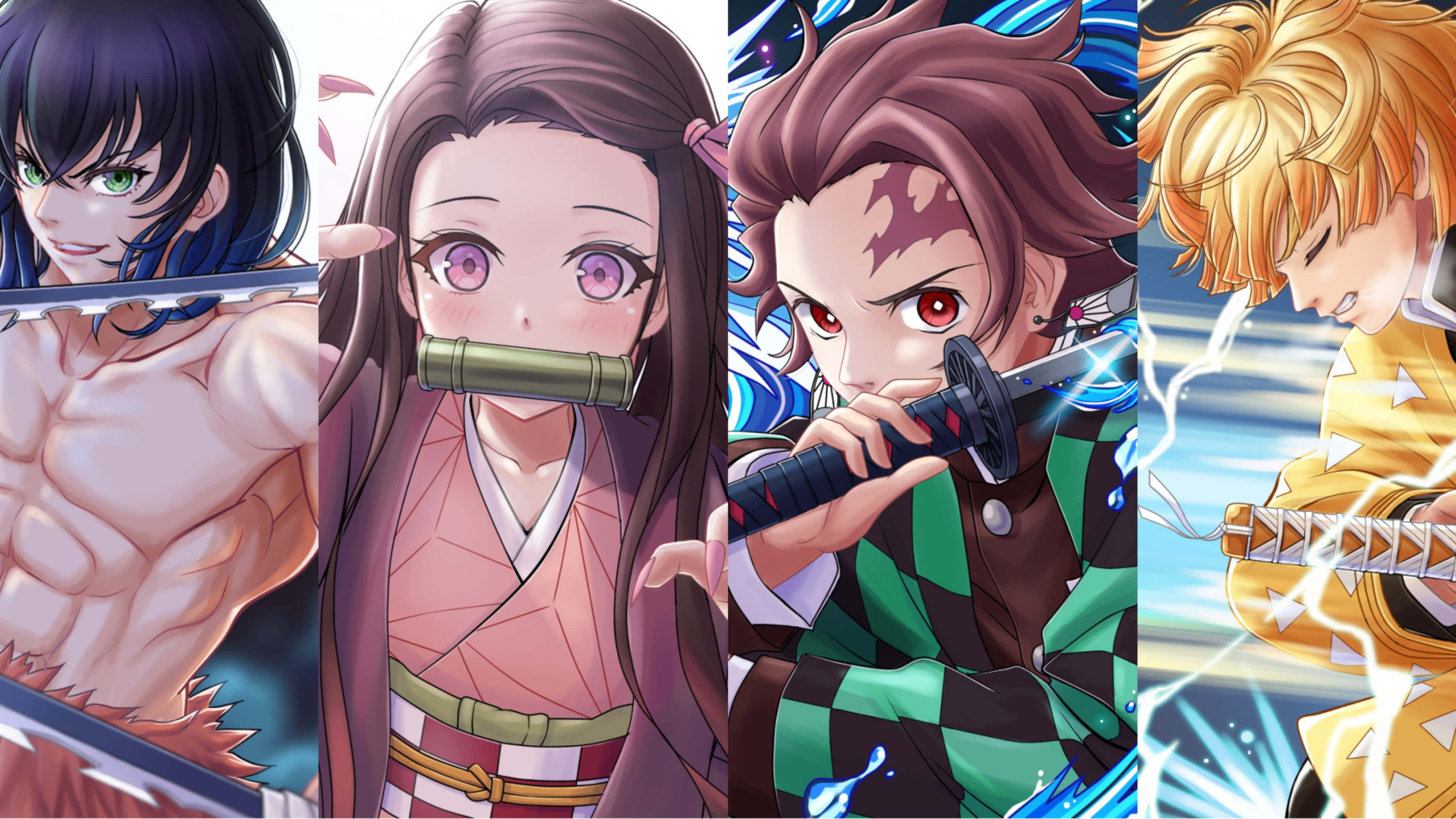 「鬼滅之刃：覺醒神之力！」 壁紙