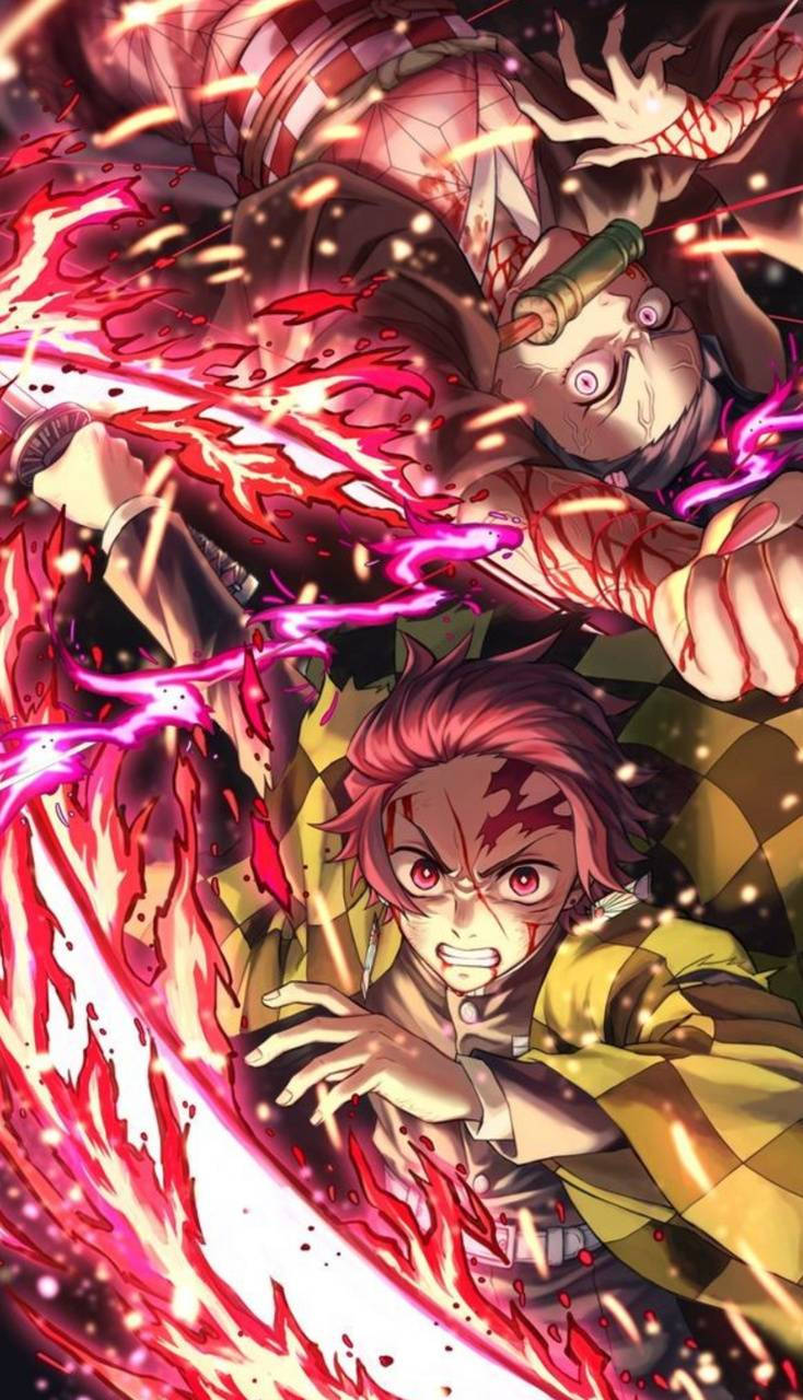鬼灭之刃 炭治郎 烈日狂舞 壁紙