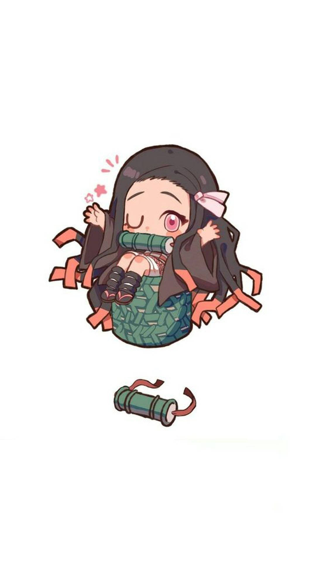 鬼灭之刃 祢豆子可爱自拍 壁紙