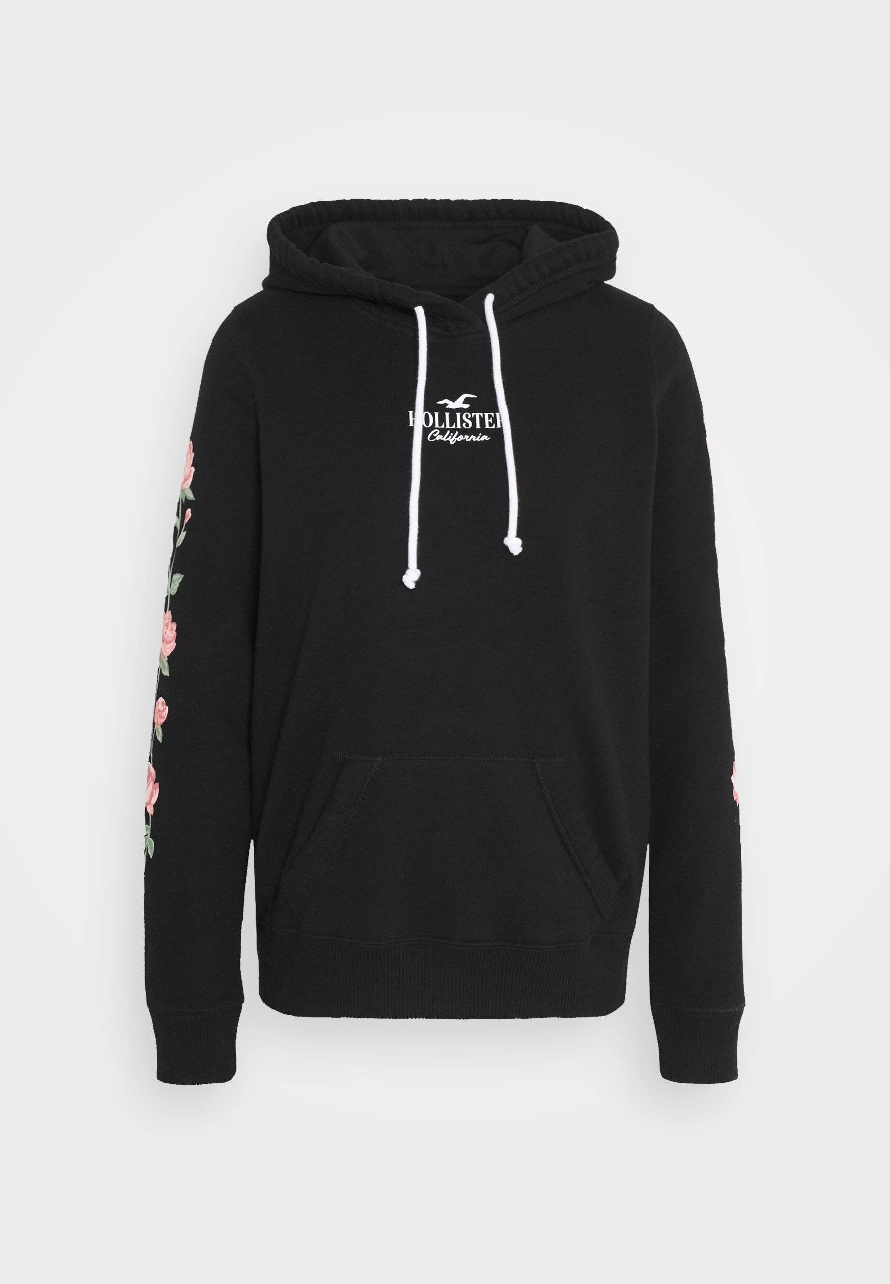 黑色Hollister帽T外套 壁紙