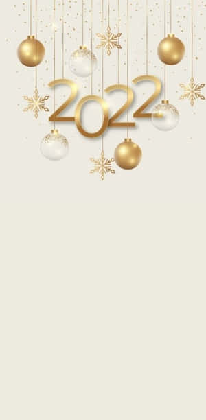 2022新年掛飾 — 金色美学 壁紙