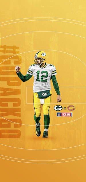 Aaron Rodgers NFL 2019 海報桌布 — iPhone 14 Plus 壁紙