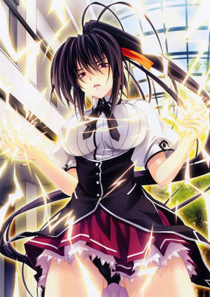 Highschool DxD Akeno Thunder 壁纸。 — OnePlus Pad 2 Pro 壁紙