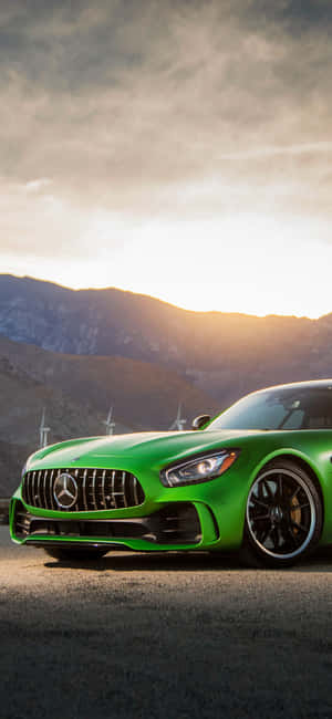 Android AMG GT-R 背景 — 日出 壁紙
