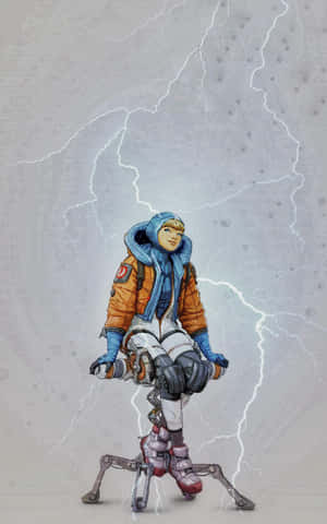 Apex Legends Wattson — Galaxy Tab S10 FE 壁紙