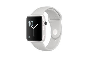 Apple Watch 簡約白色邊框桌布 — Apple Watch 壁紙