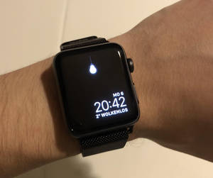 Apple Watch懸吊燈泡介面桌布 — Apple Watch 壁紙