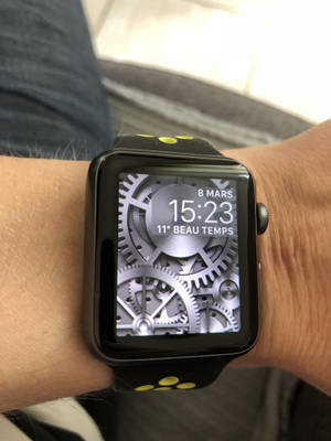Apple Watch機械齒輪錶面桌布 — Apple Watch 壁紙