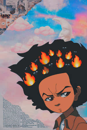 Boondocks 头像粉丝画作 — 美學卡通 壁紙