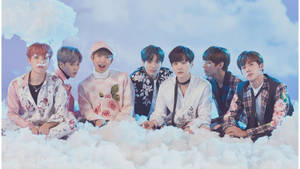 BTS 桌面假雪场景 — BTS 桌面 壁紙