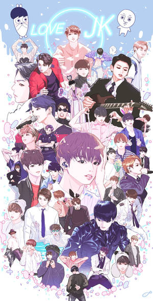 Love JK — BTS 美學 壁紙