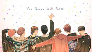 BTS筆電動漫《You Never Walk Alone》 — BTS 笔记本电脑 壁紙