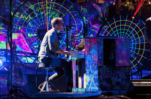 Chris Martin Mylo Xyloto 桌布 — 3:2 壁紙
