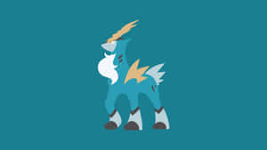 Cobalion 青色背景