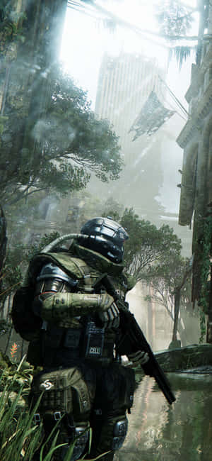 iPhone X Crysis 3 背景 — Infinix Smart 壁紙