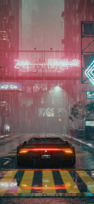赛博朋克2077背景 — Realme Note 70T 壁紙
