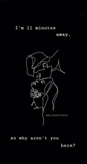 Emo 風格愛情語錄桌布 — Emo 美學 GIF 壁紙