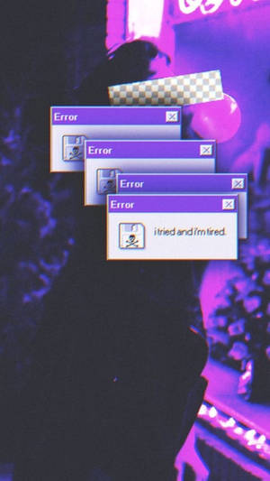 Emo美學對話框桌布 — Emo 美學 GIF 壁紙