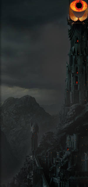 Galaxy S10 Plus dark castle wallpaper — iPhone 15 Plus 壁紙