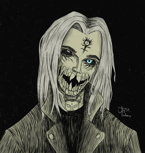 Ghostemane 怪獸風格 — Pixel 10 Pro Fold 壁紙