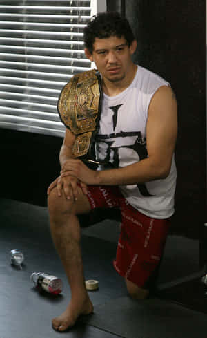 Gilbert Melendez Strikeforce 輕量級冠軍跪地 — 联想Legion Y700 (第四代) 壁紙