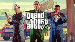 1080P GTA 5 搶案 — 俠盜獵車手 壁紙