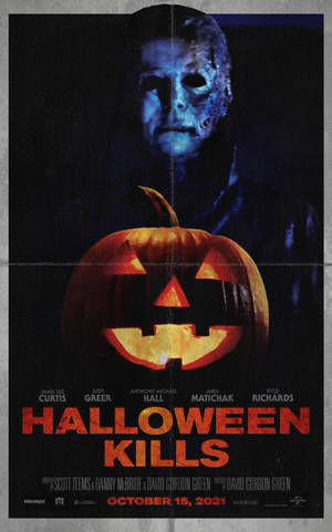 《 Halloween Kills 》烧焦面具海报壁纸 — 联想Legion Y700 (第四代) 壁紙
