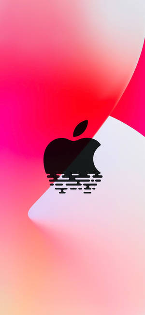 紅色 Apple 標誌 iPhone 12 桌布 — iPhone 13 Mini 壁紙