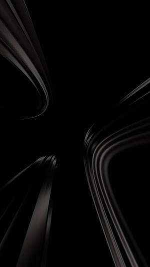 iPhone 13 黑色曲線桌布 — iPhone 13 壁紙