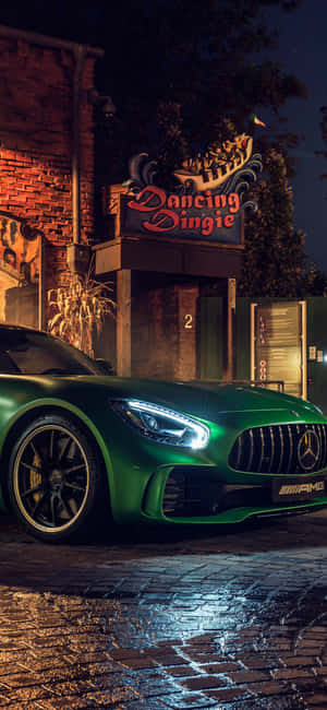Iphone X AMG GT-R 背景 — Tecno Camon 50 壁紙