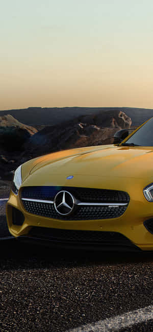 iPhone X AMG GT-R 背景 — Honor 400 壁紙